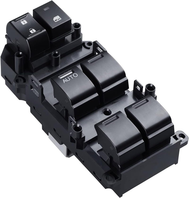 SOAESCN 35750-TA0-A01 Master Power Window Switch Driver Side for Hond Accord 2008-2009-2010-2011-2012 LX Sedan Door Lock Switch Control 1-Auto, OE# 35750TA0A01, 35750TA0A02, DWS1324, 1S14097 - Black - Image 3